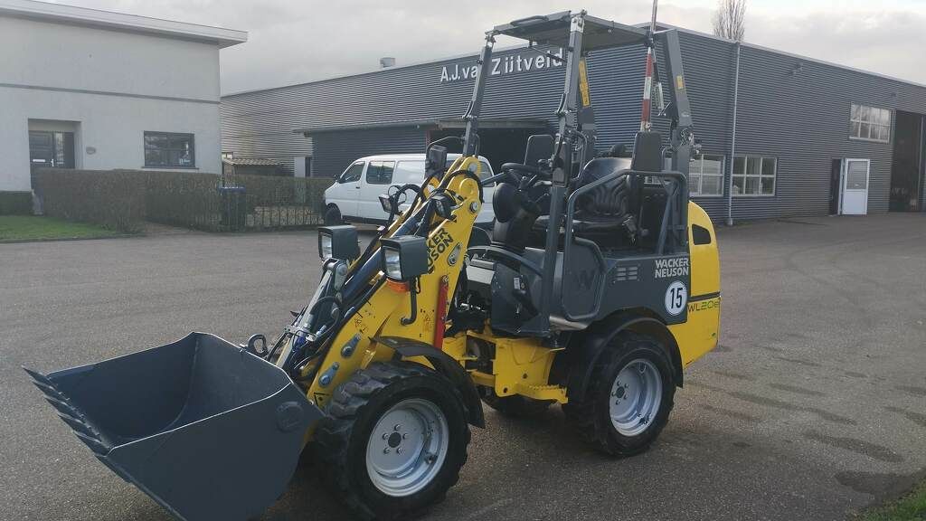 Promotie Wacker WL 20E Weidemann 1160E elek Shovel 2.4 ton bj 2021