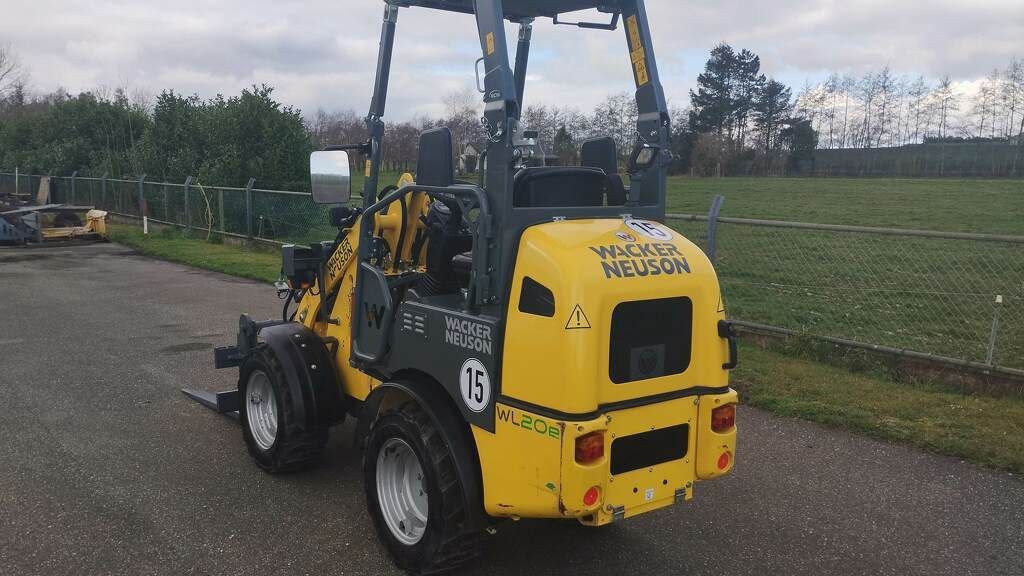 Promotie Wacker WL 20E Weidemann 1160E elek Shovel 2.4 ton bj 2021