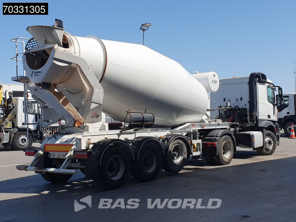 Mercedes Actros 1845 4X2 Retarder Hydraulik 12m3 Lift Axle Concrete