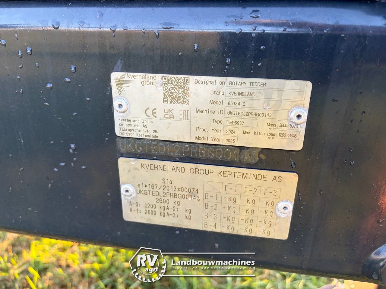 Kverneland 85134C (Vicon Fanex 1344C)