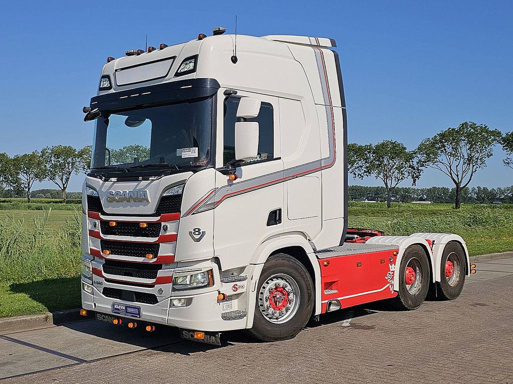 SCANIA R520 v8 6x4 ret.pto+hid