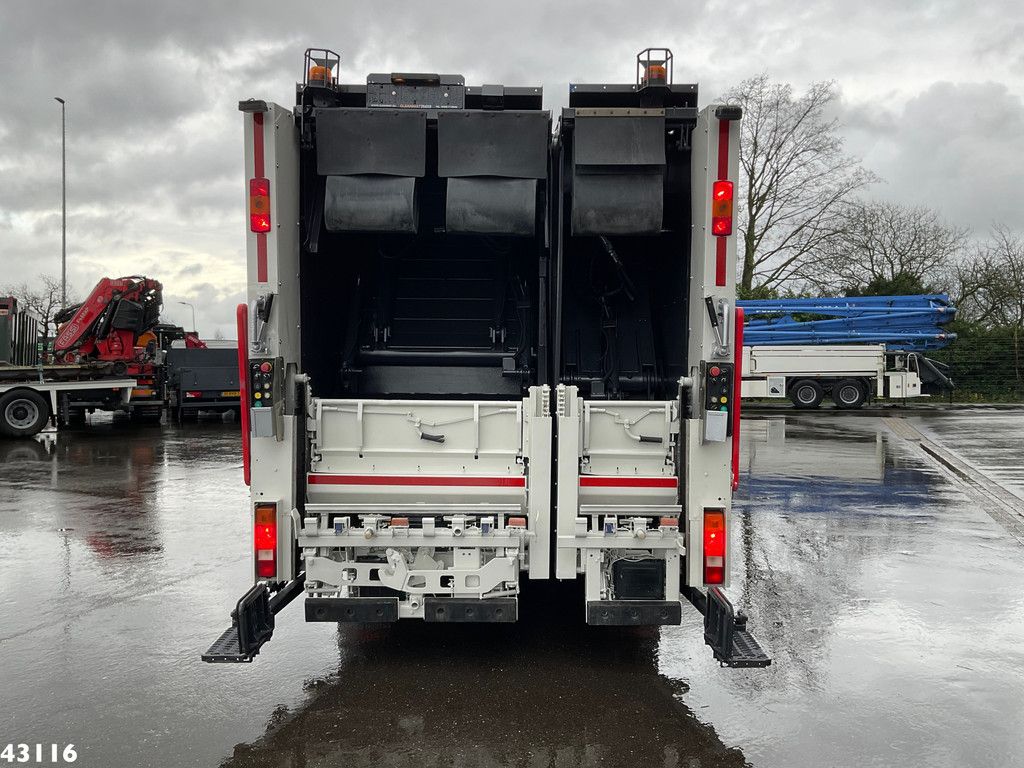 Volvo FE 350 Euro 6 NORBA MF 300 22m³, 2 compartimenten