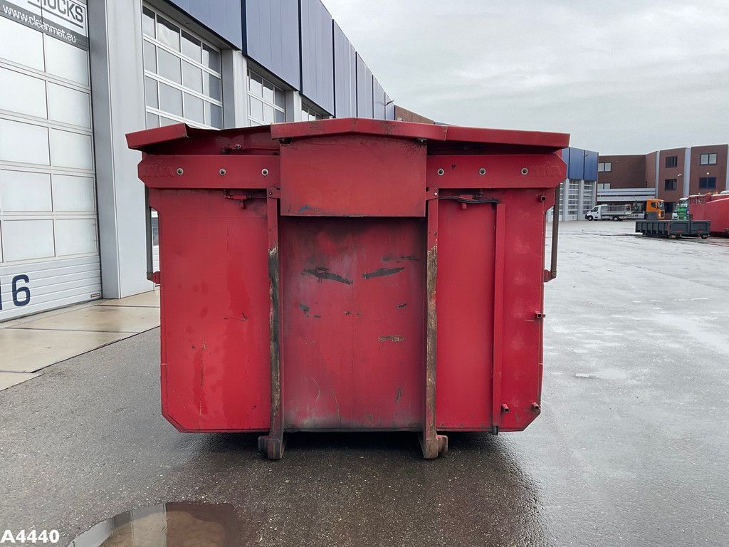 Container 25 m³ met milieukleppen