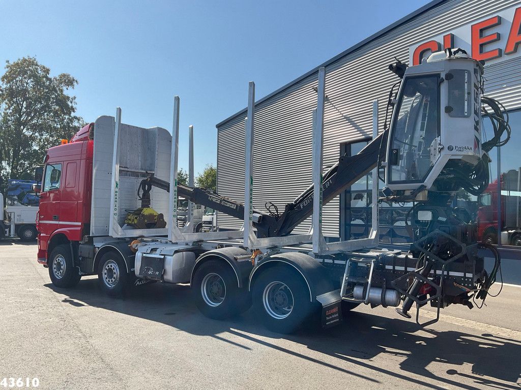 DAF FAD XF 530 8x4 Holzkran