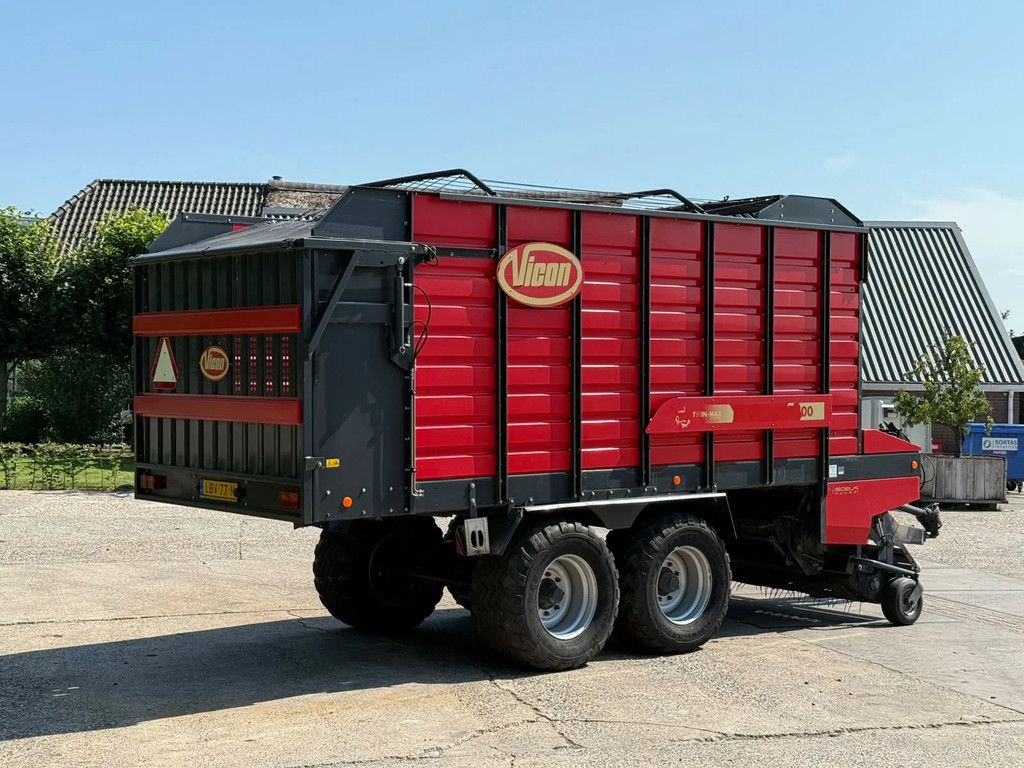Vicon Rotex 400 opraapwagen NL kenteken