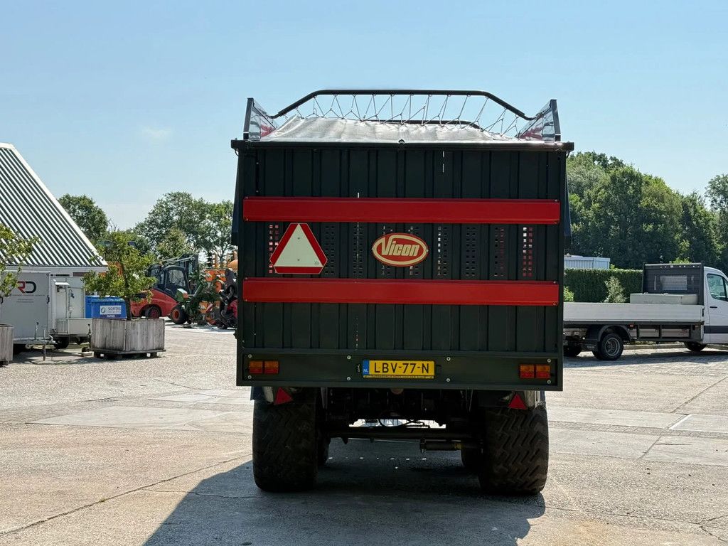 Vicon Rotex 400 opraapwagen NL kenteken