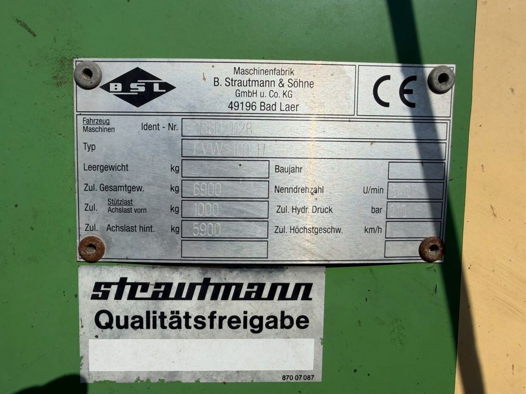 Strautmann FVW 100 H