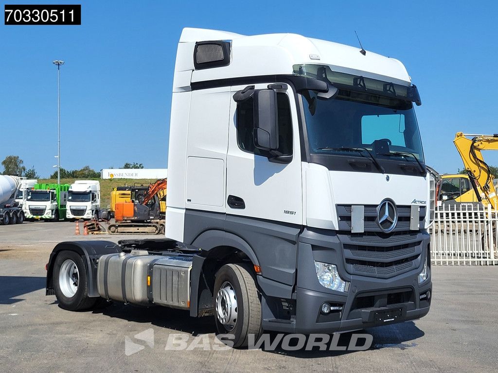 Mercedes Actros 1851 4X2 BigSpace 2x Tanks M.O.T.