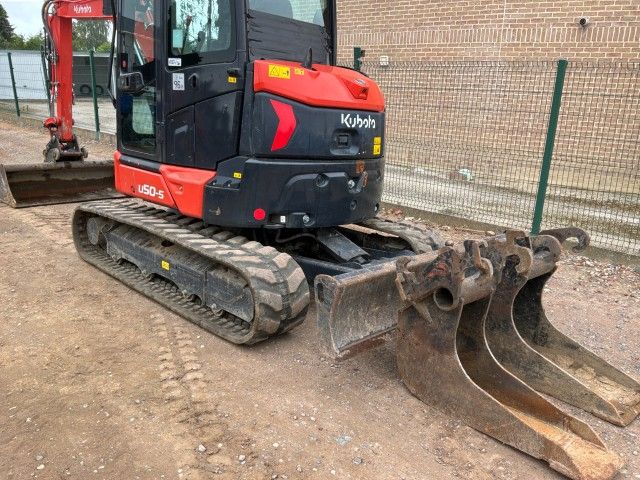 2022 Kubota U50-5 mini graafmachine