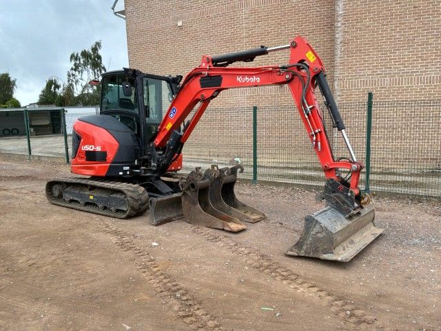 2022 Kubota U50-5 mini graafmachine