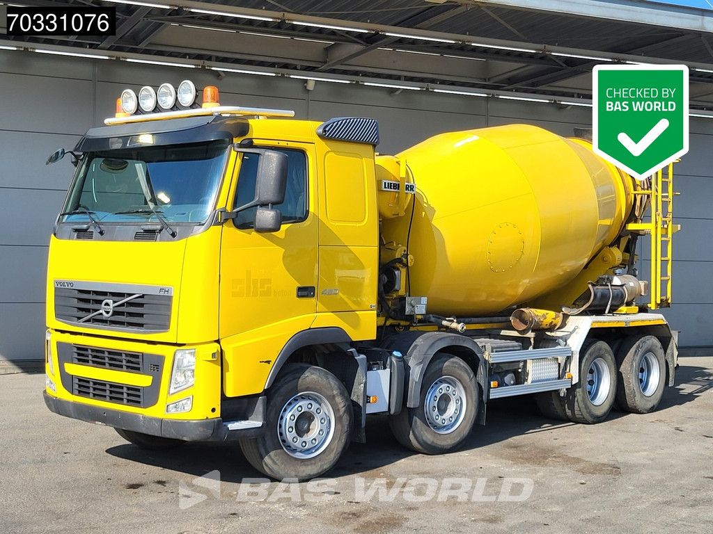 Volvo FH 420 8X4 Liebherr 9m3 Mixer Full Steel Automatic Euro 5