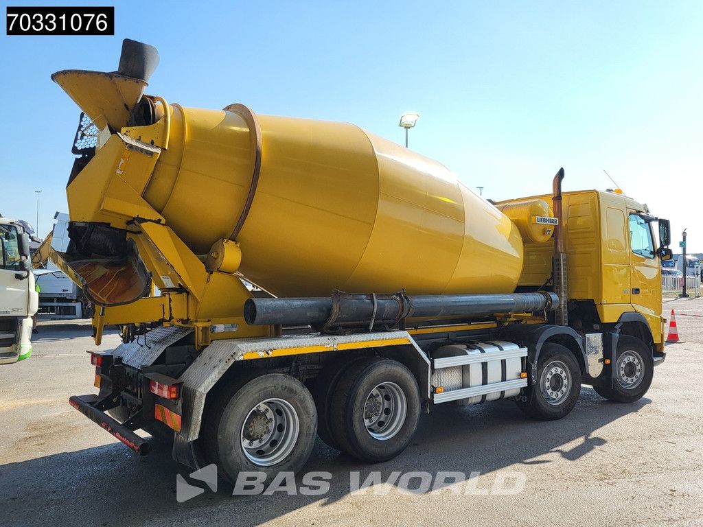 Volvo FH 420 8X4 Liebherr 9m3 Mixer Full Steel Automatic Euro 5