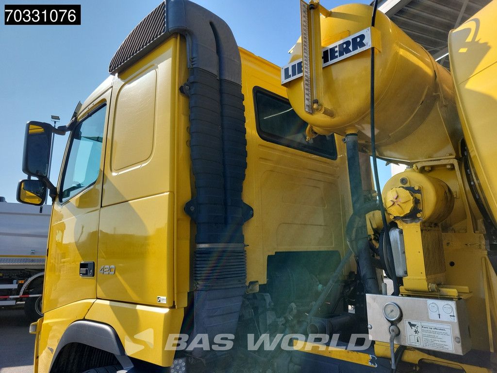 Volvo FH 420 8X4 Liebherr 9m3 Mixer Full Steel Automatic Euro 5
