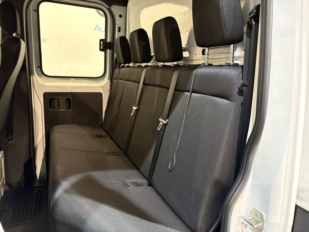 Mercedes-Benz Sprinter 317 CDI L2 DC Open Laadbak met Huif en schuifzeilen / Airco / Cruise / Mbux / Trekhaak