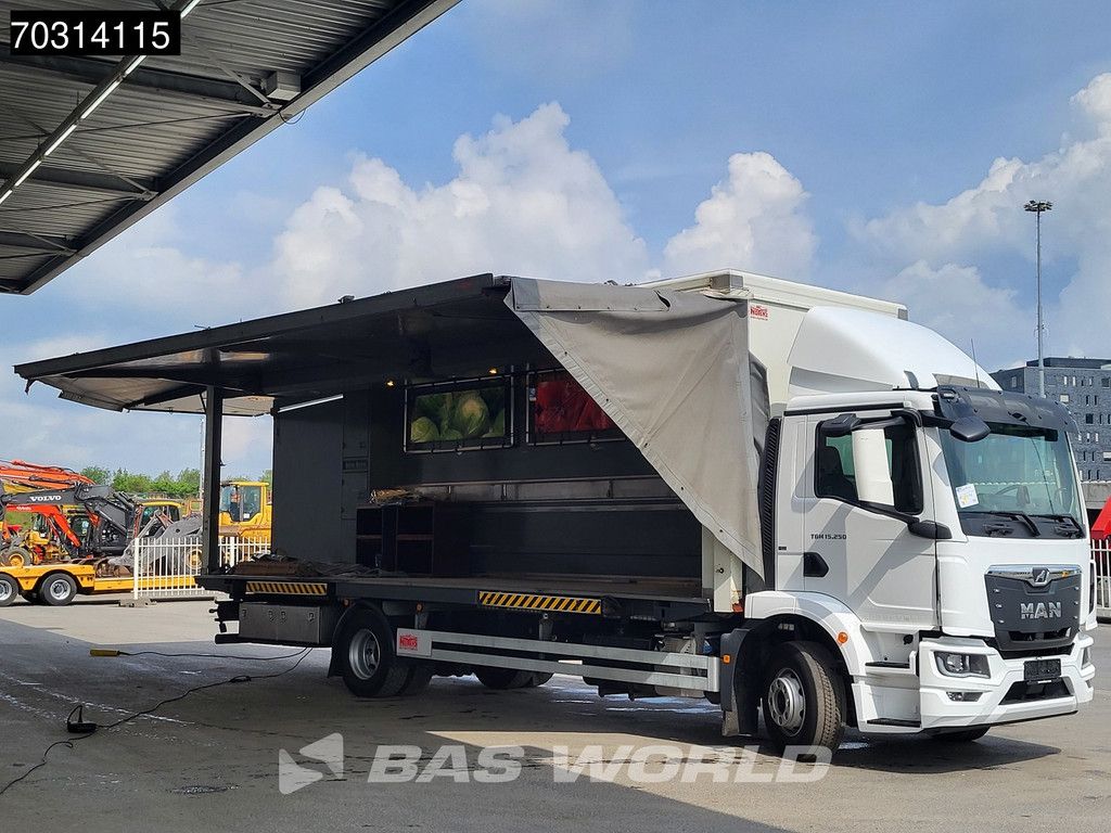 MAN TGM 15.250 4X2 42.000 kms! 15 tons marktwagen BDF Automatic Full Air suspension Euro 6