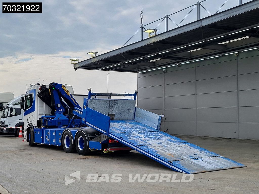 Scania R R580 6X2 Abschleppwagen Palfinger PK33002 EH Crane Winch Recovery vehicle