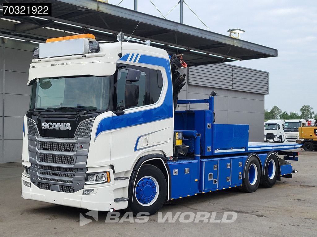 Scania R R580 6X2 Abschleppwagen Palfinger PK33002 EH Crane Winch Recovery vehicle