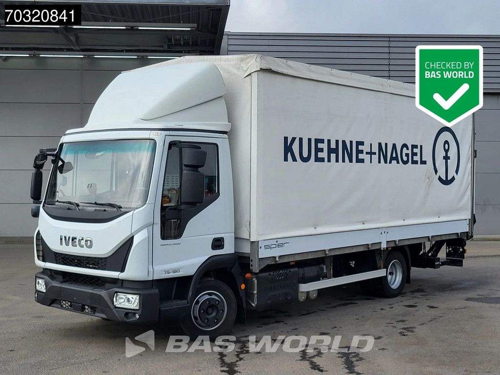 Iveco Eurocargo 75E190 4X2 8 tonner Automatic 1500kg Ladebordwand ACC Euro 6