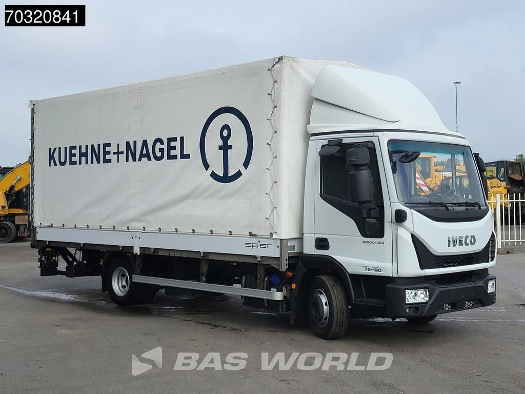 Iveco Eurocargo 75E190 4X2 8 tonner Automatic 1500kg Ladebordwand ACC Euro 6