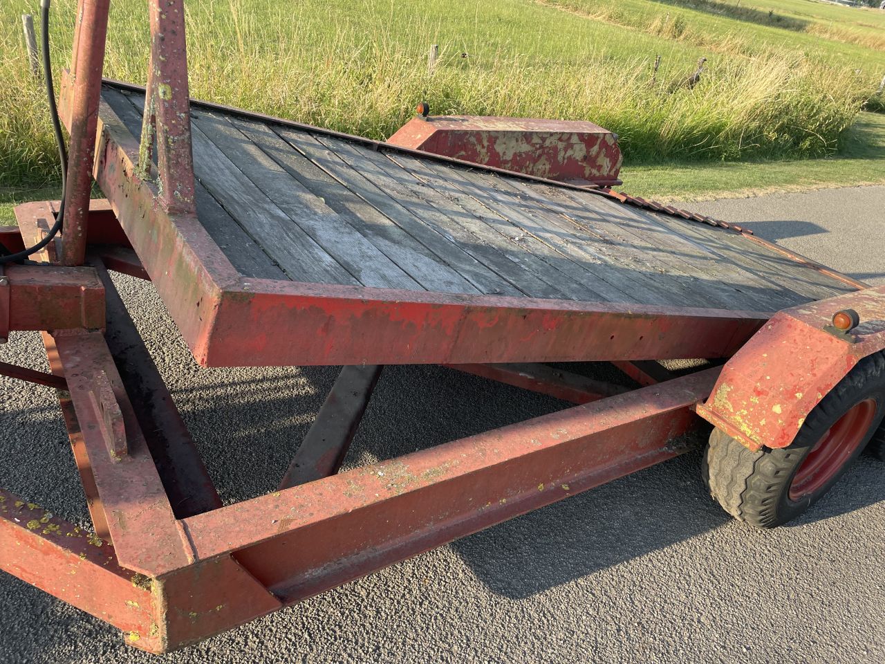 Minikraan / minishovel oprijwagen