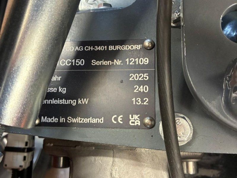 Aebi CC 150 +  Muthing Mulcher