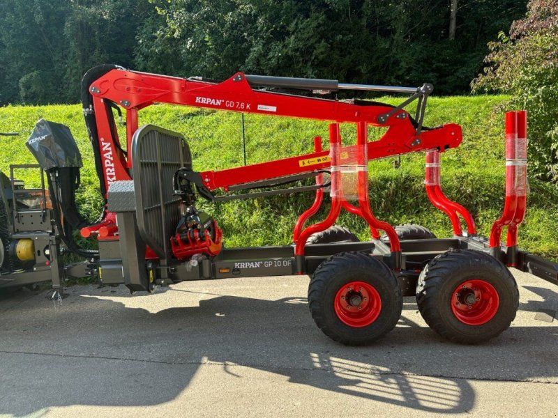 Krpan Forst GP 10 DF mit Kran GD 7,6 K