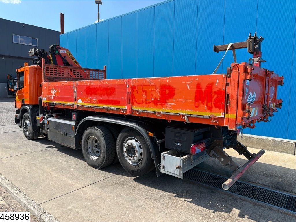 Scania P 340 6x2, Euro 6, CNG, PTO, Palfinger, Remote