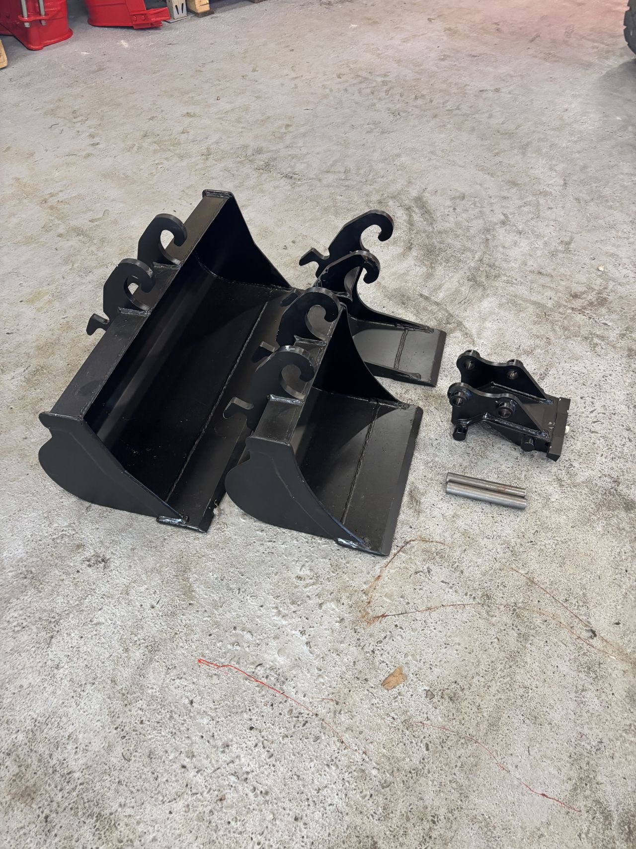 CW 00 bakken set met Snelwissel kubota/ JMH