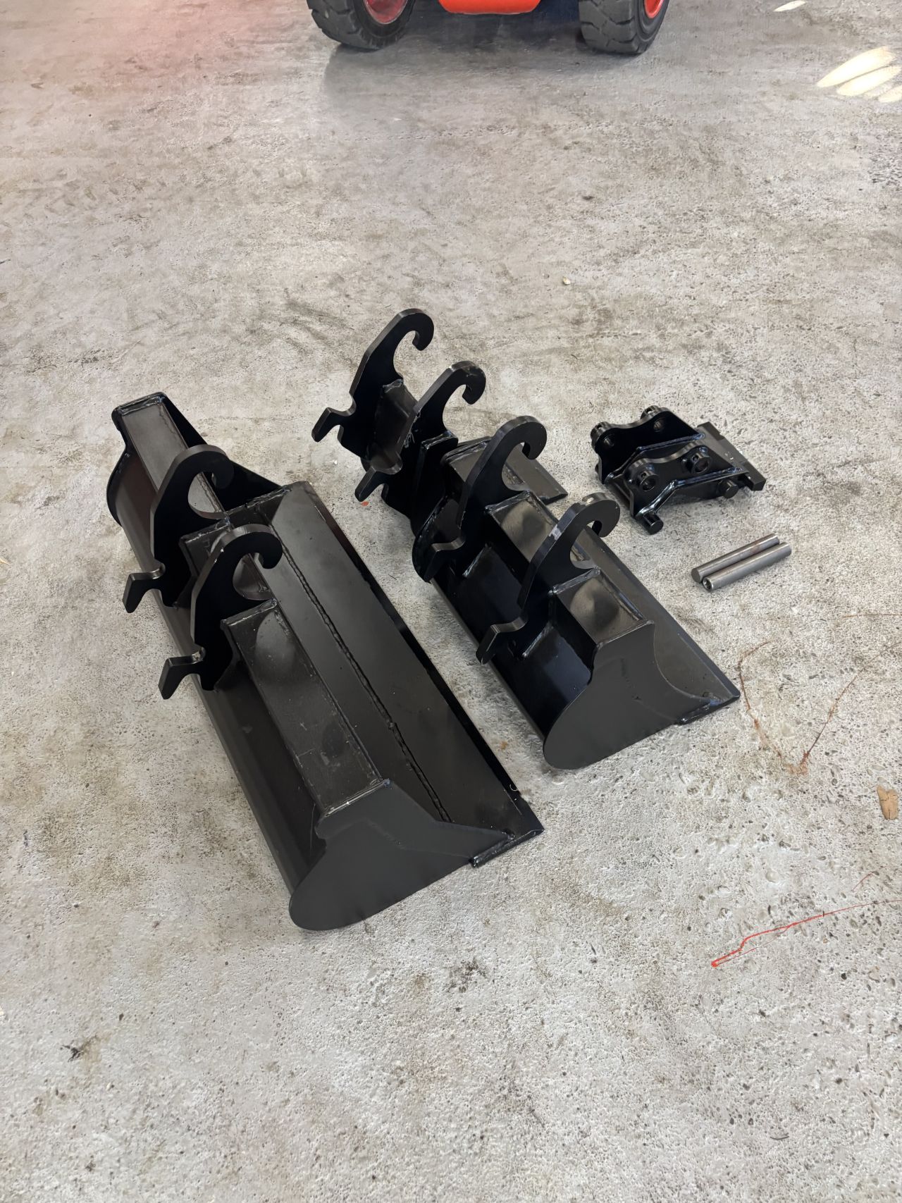CW 00 bakken set met Snelwissel kubota/ JMH