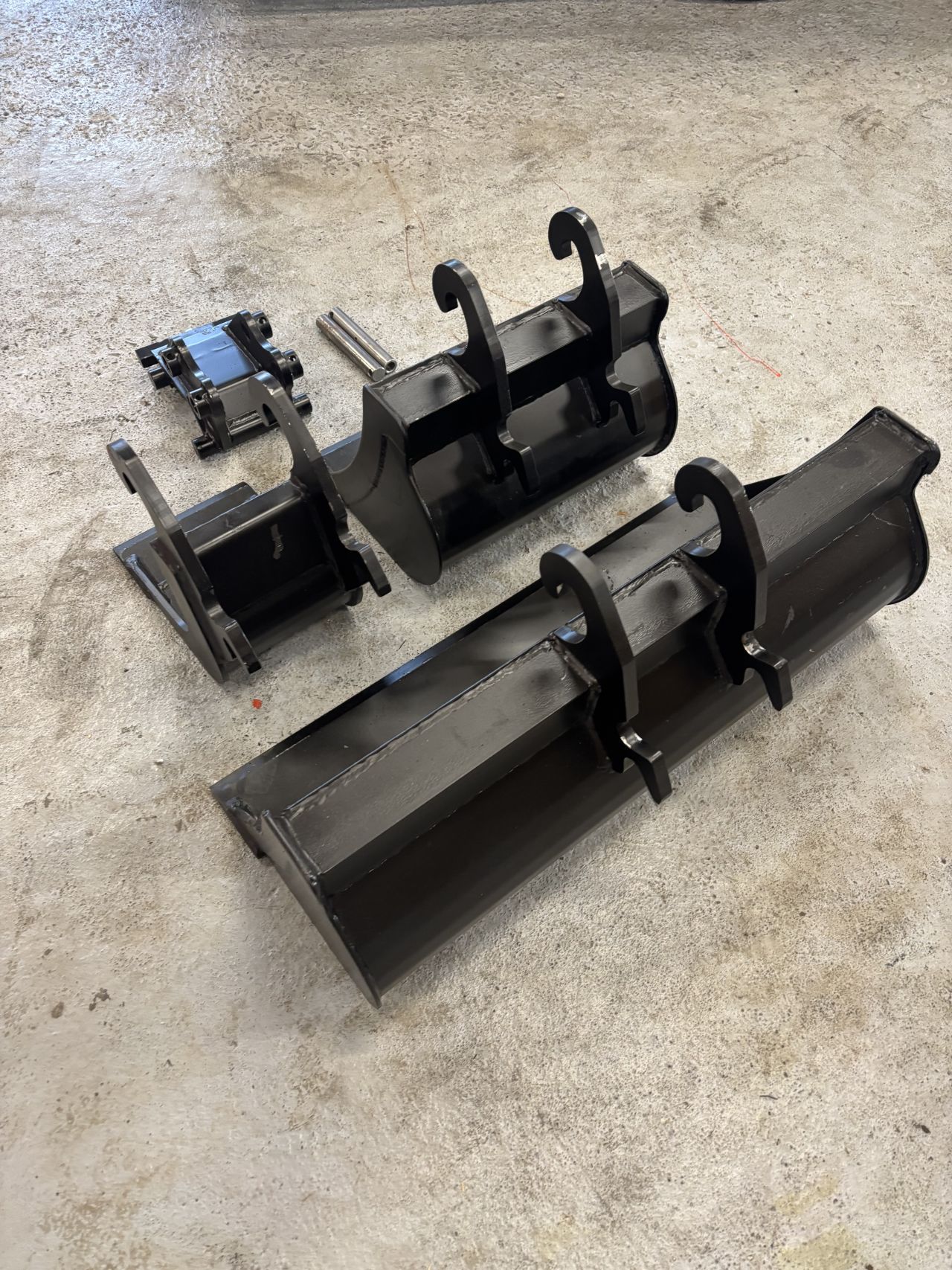 CW 00 bakken set met Snelwissel kubota/ JMH
