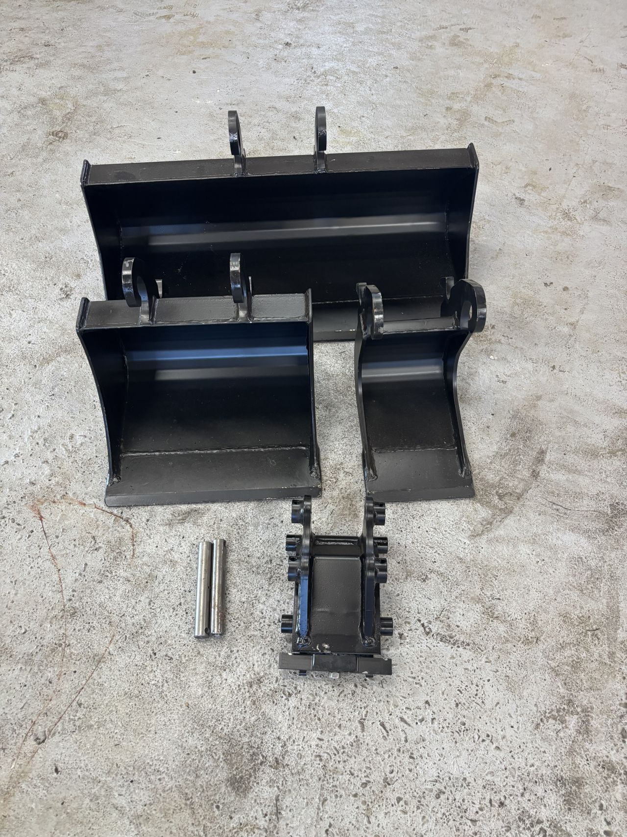 CW 00 bakken set met Snelwissel kubota/ JMH