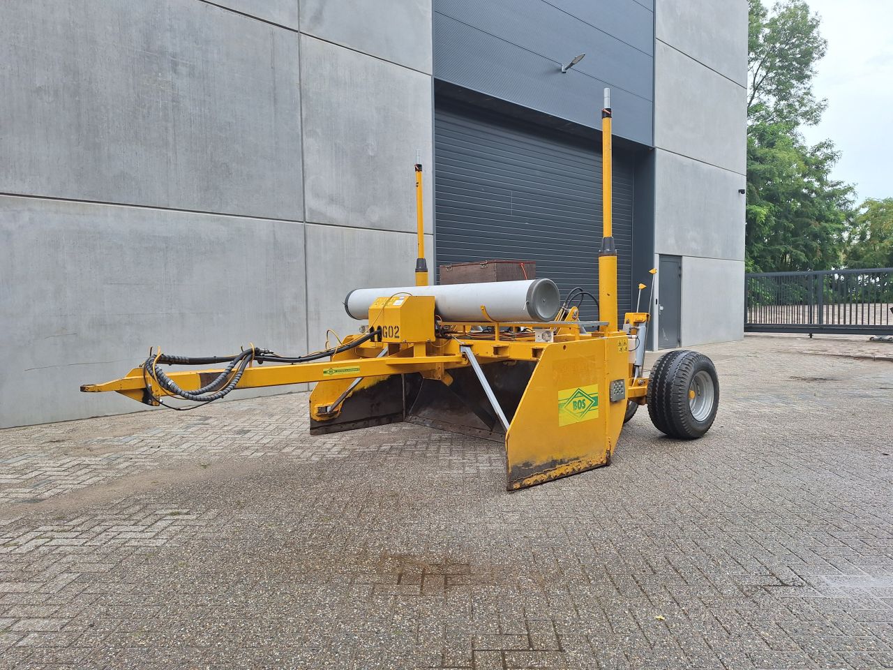 Bos KB 2650 met Kieboom Machine Control