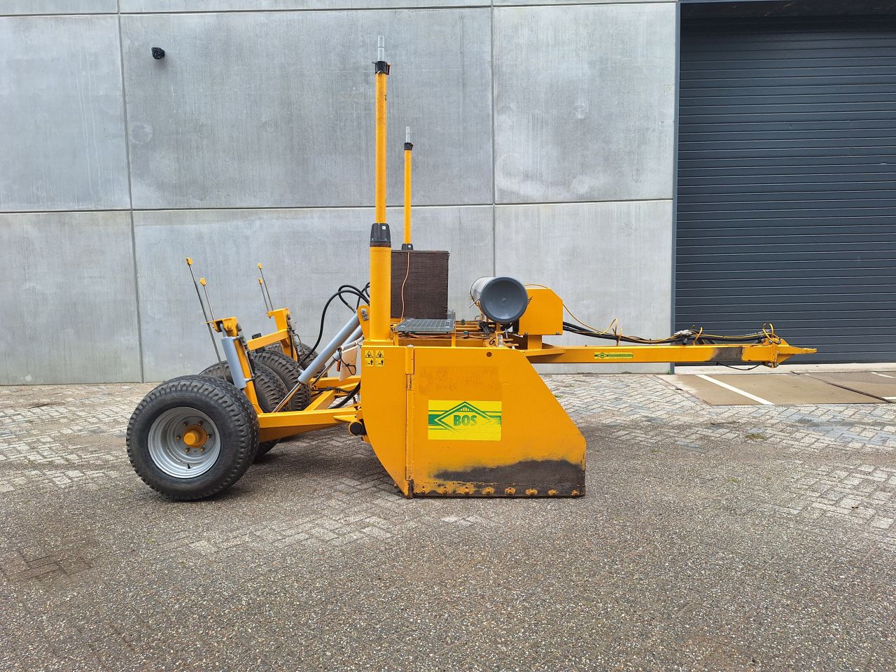Bos KB 2650 met Kieboom Machine Control