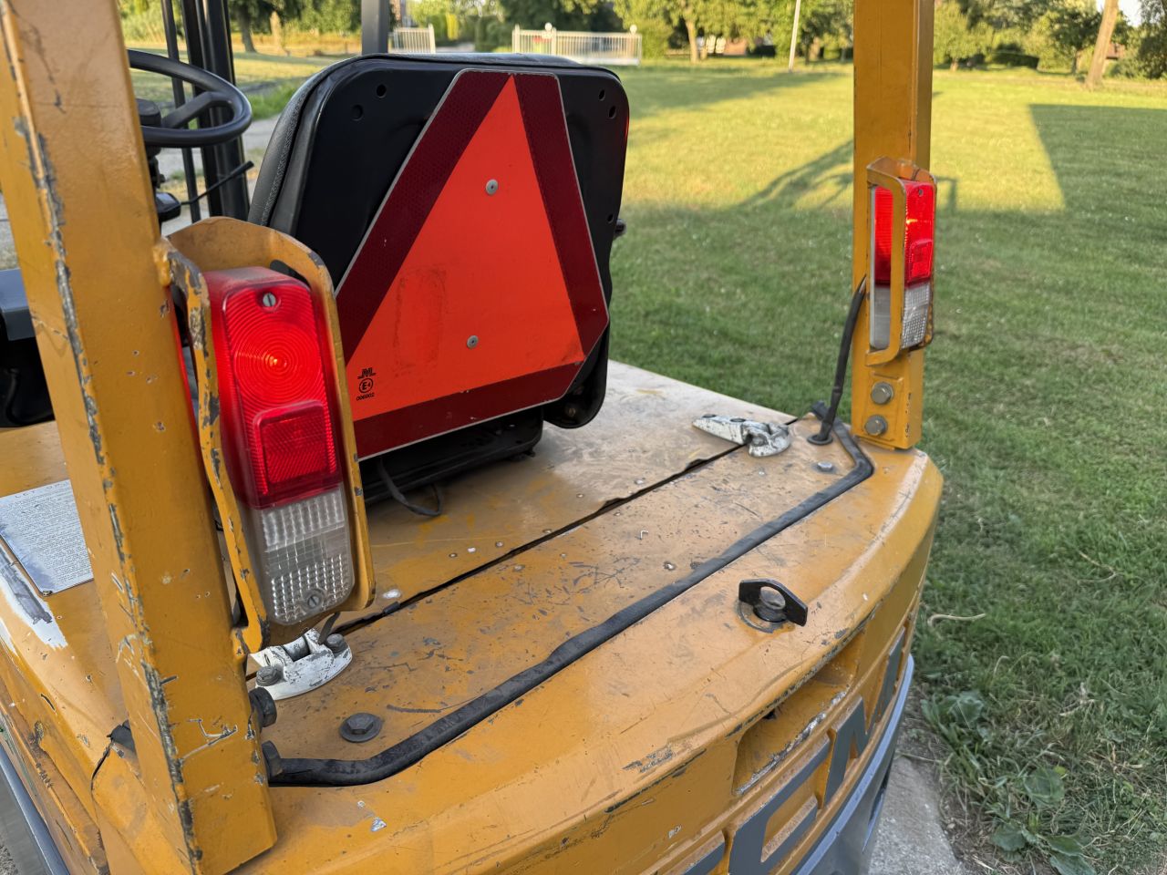 TCM 1800KG elektrische 3-delig 600cm freelift Sideshift