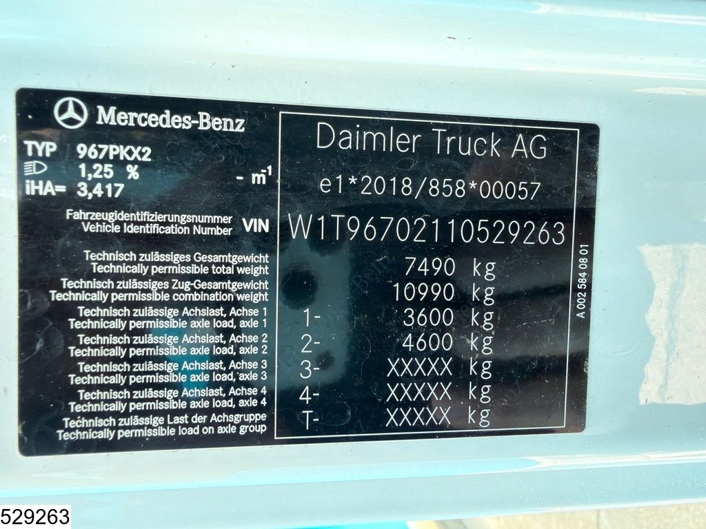 Mercedes Atego 818 EURO 6d