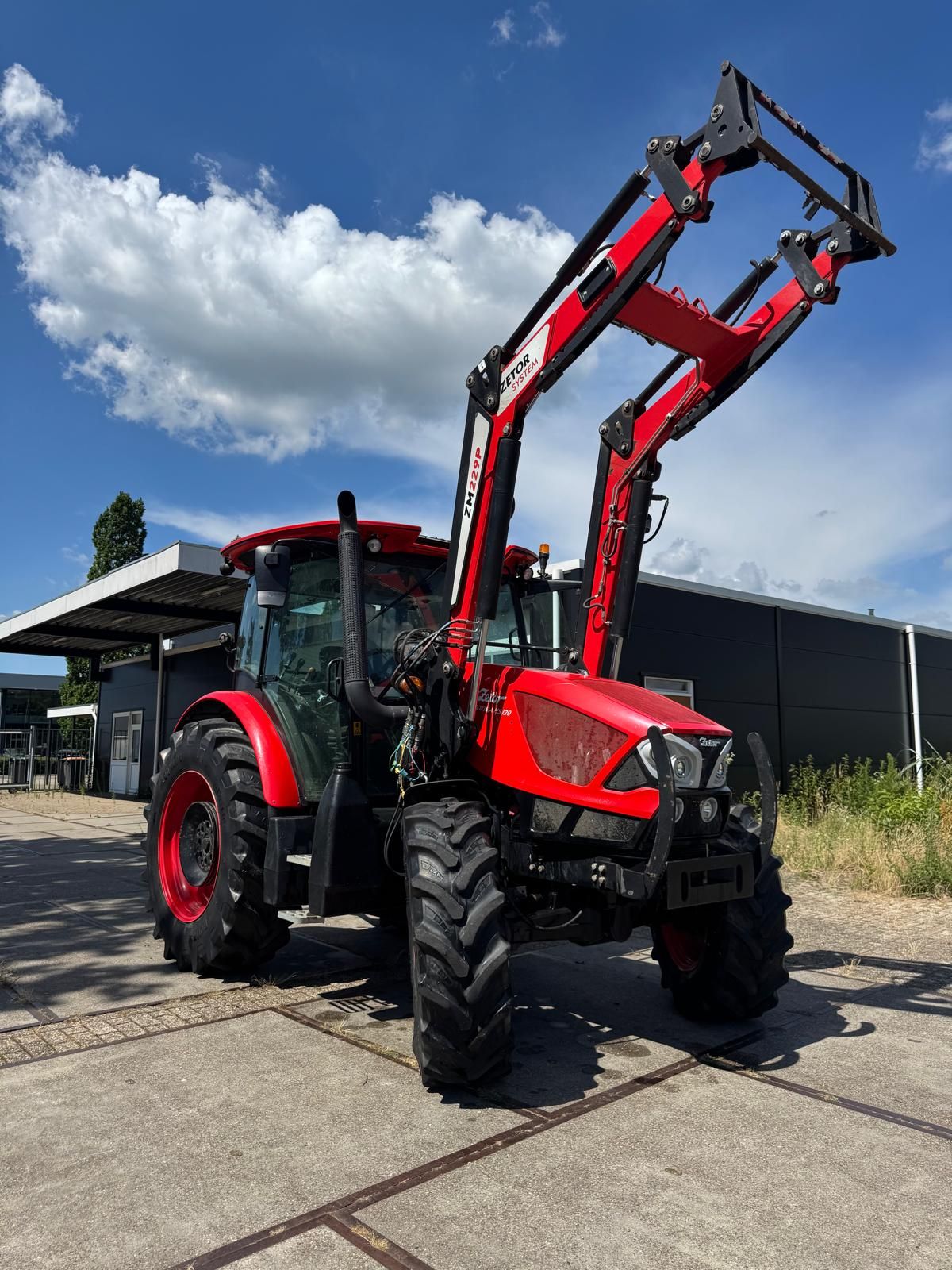 Zetor Proxima HS 120 Zetor systems voorlader