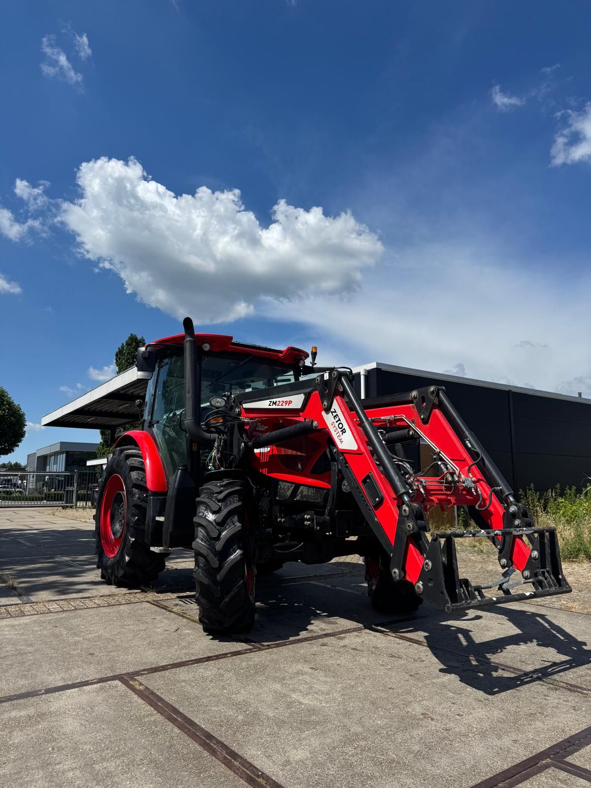 Zetor Proxima HS 120 Zetor systems voorlader