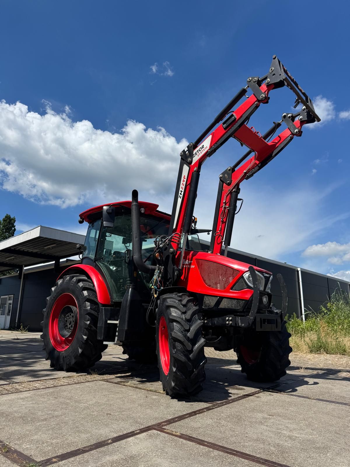 Zetor Proxima HS 120 Zetor systems voorlader