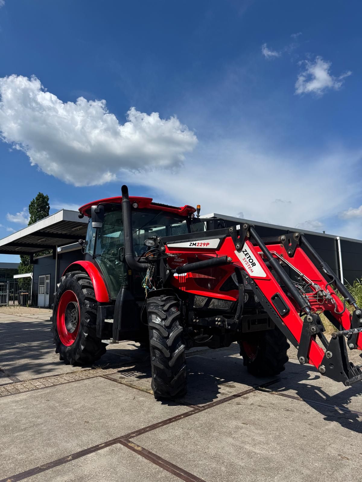 Zetor Proxima HS 120 Zetor systems voorlader