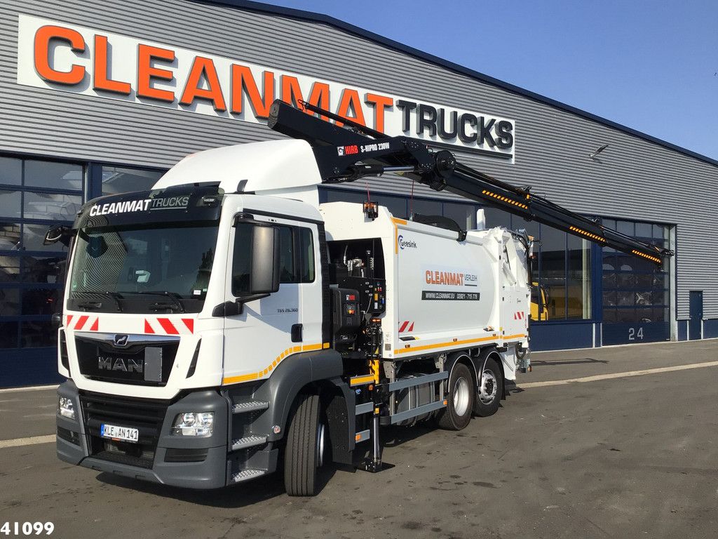 Man TGS 26.360 Hiab 23 ton/meter laadkraan