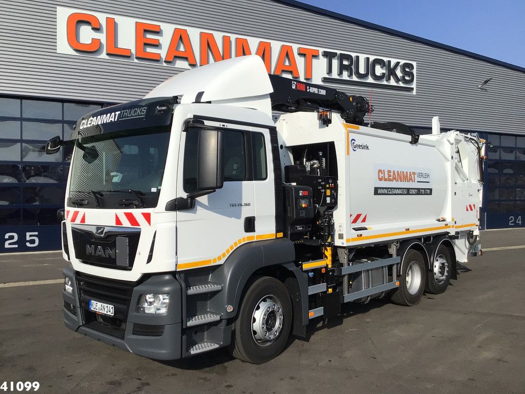 Man TGS 26.360 Hiab 23 ton/meter laadkraan