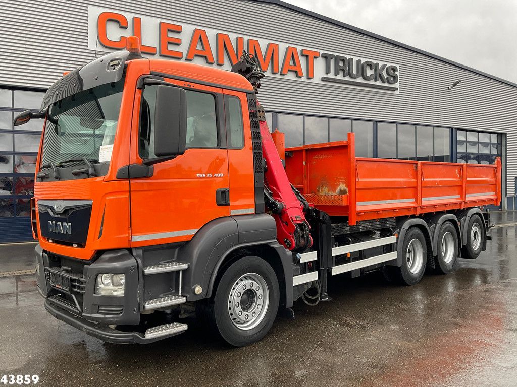 Man TGS 35.400 8x4 Euro 6 Palfinger 17 Tonmeter Z-kraan