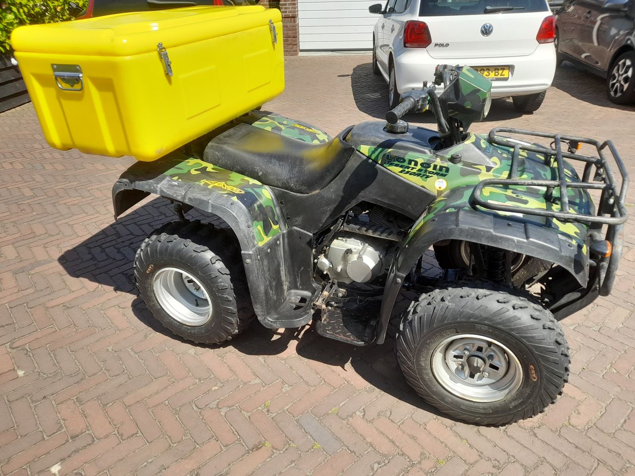 250cc Landbouwquad werkquad quad met auto kenteken