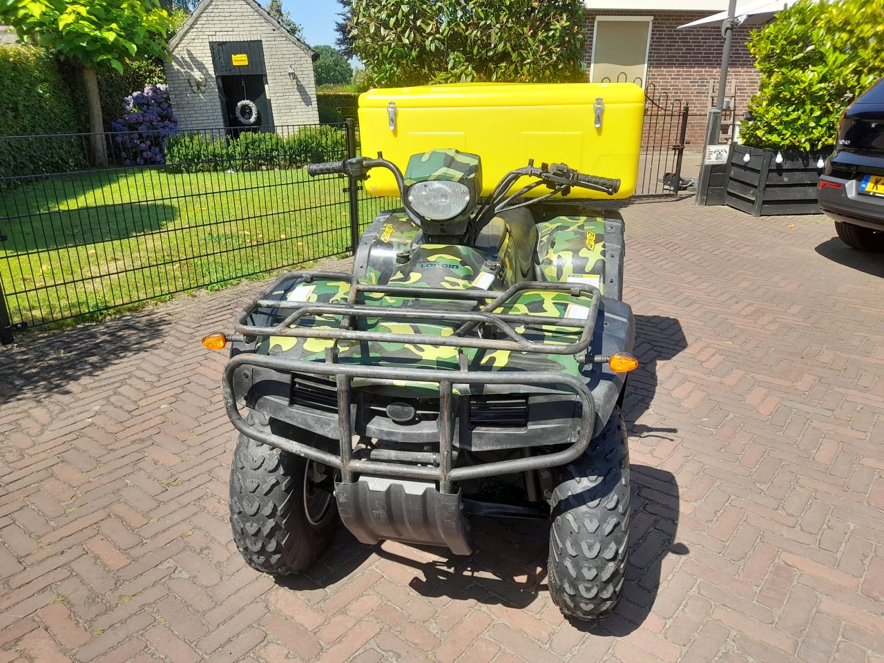 250cc Landbouwquad werkquad quad met auto kenteken