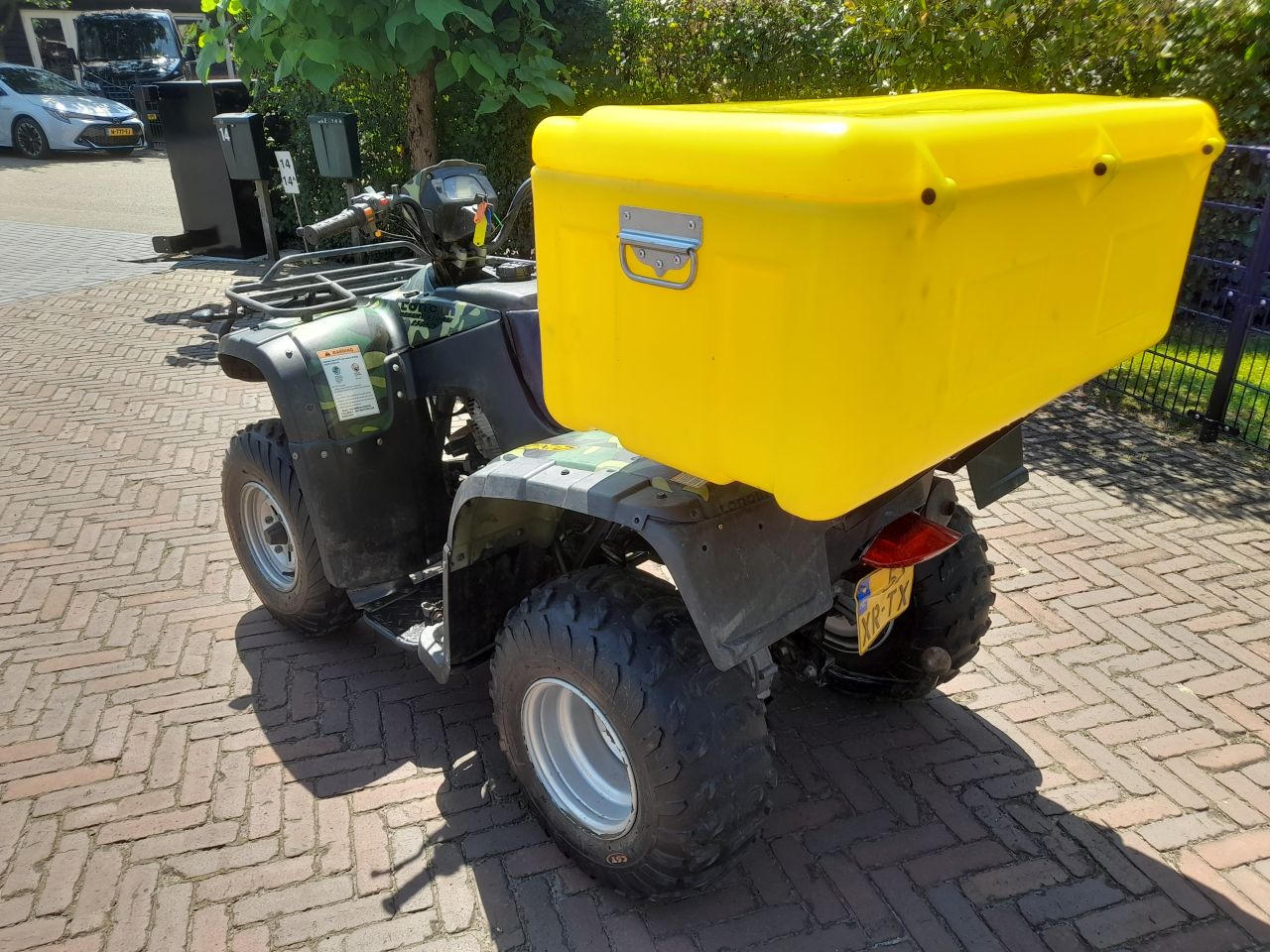250cc Landbouwquad werkquad quad met auto kenteken