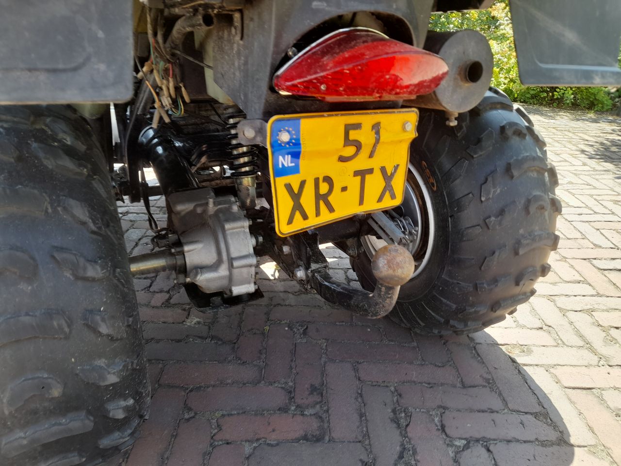 250cc Landbouwquad werkquad quad met auto kenteken