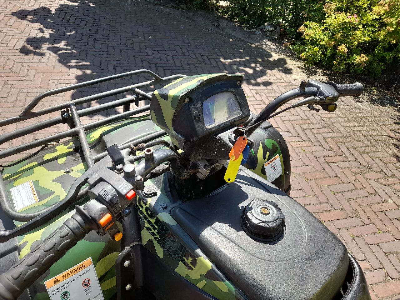 250cc Landbouwquad werkquad quad met auto kenteken