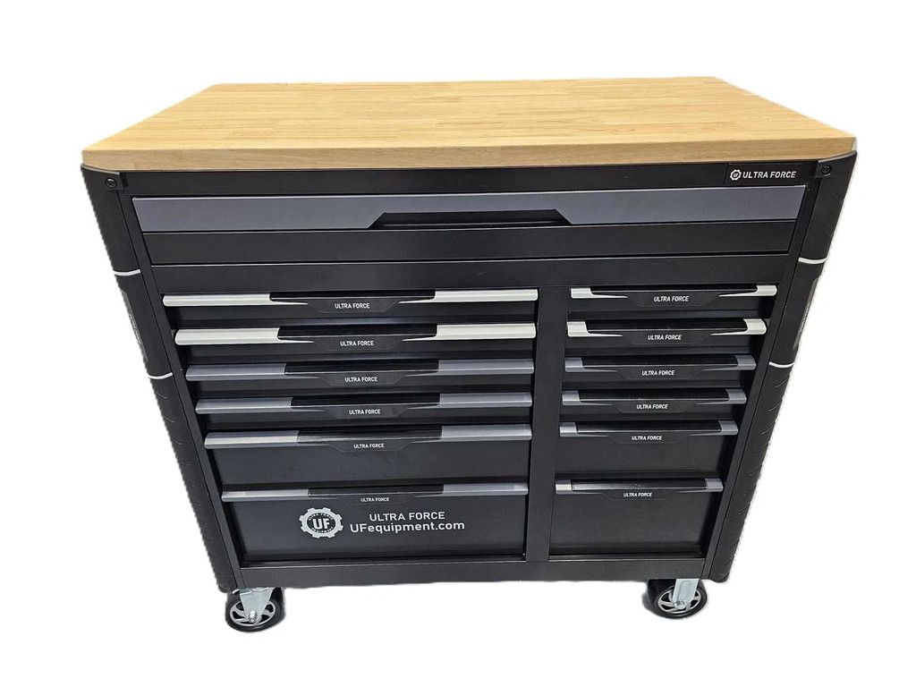 Ultra Force Equipment Gereedschapswagen 13 laden gevuld met 298 pcs