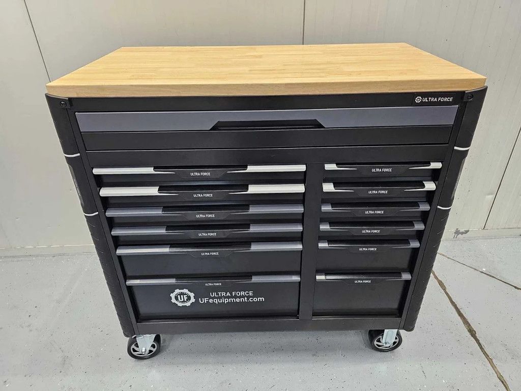 Ultra Force Equipment Gereedschapswagen 13 laden gevuld met 298 pcs