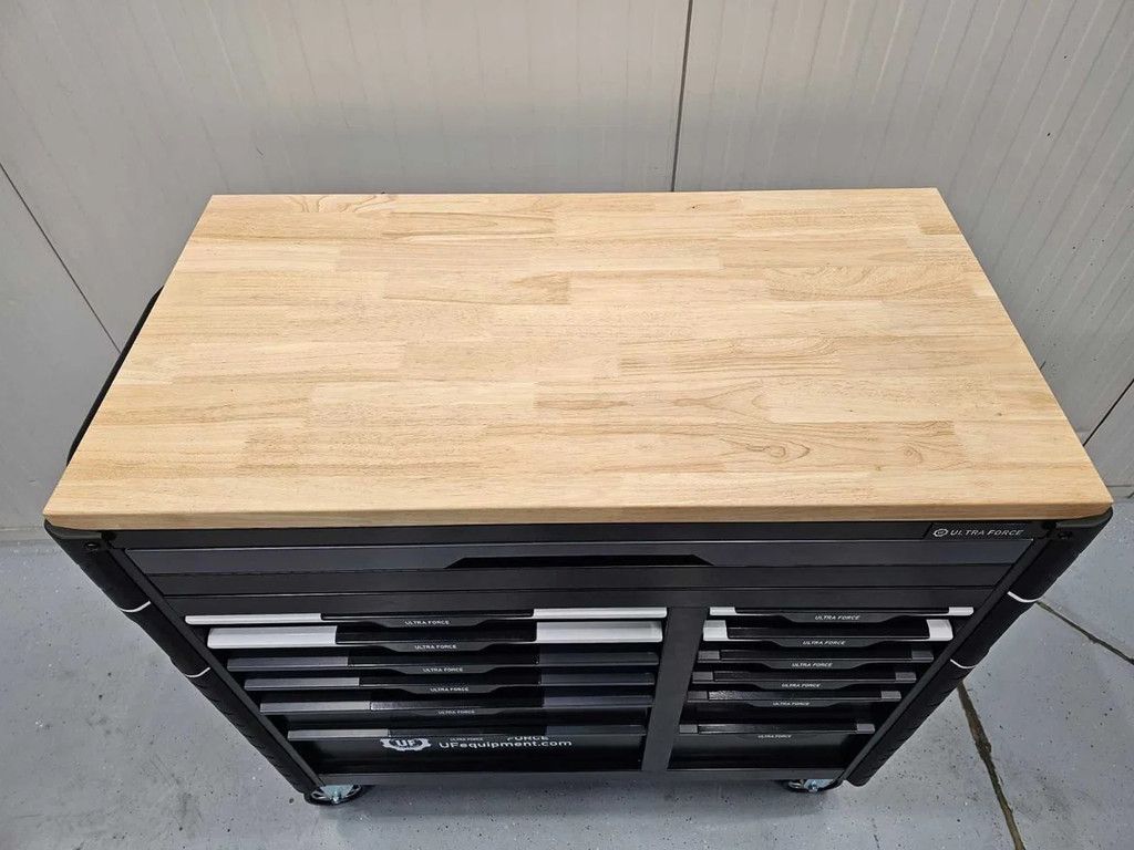 Ultra Force Equipment Gereedschapswagen 13 laden gevuld met 298 pcs